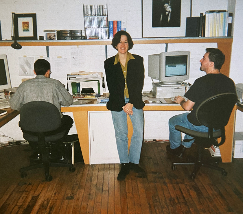 photo of origianl Q30 Design office space.